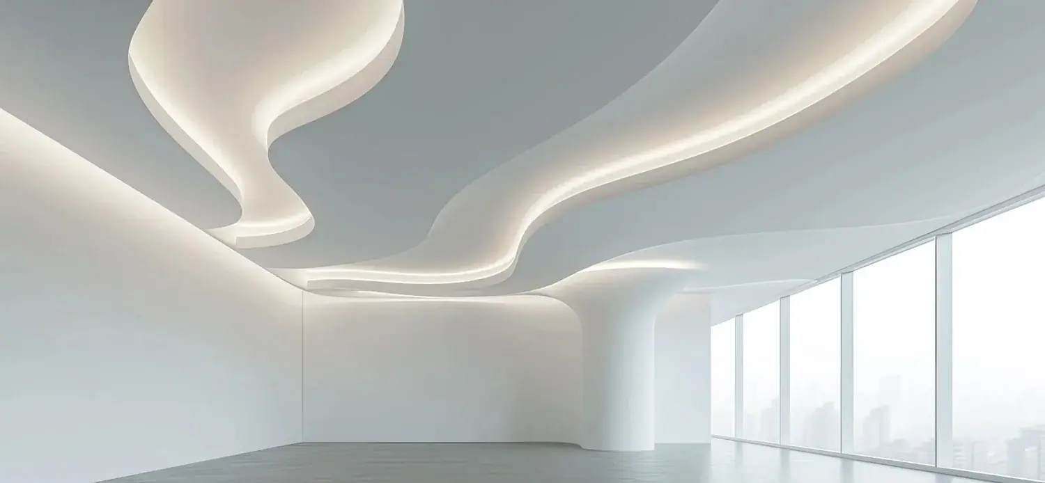 Four JM ceiling fabrics